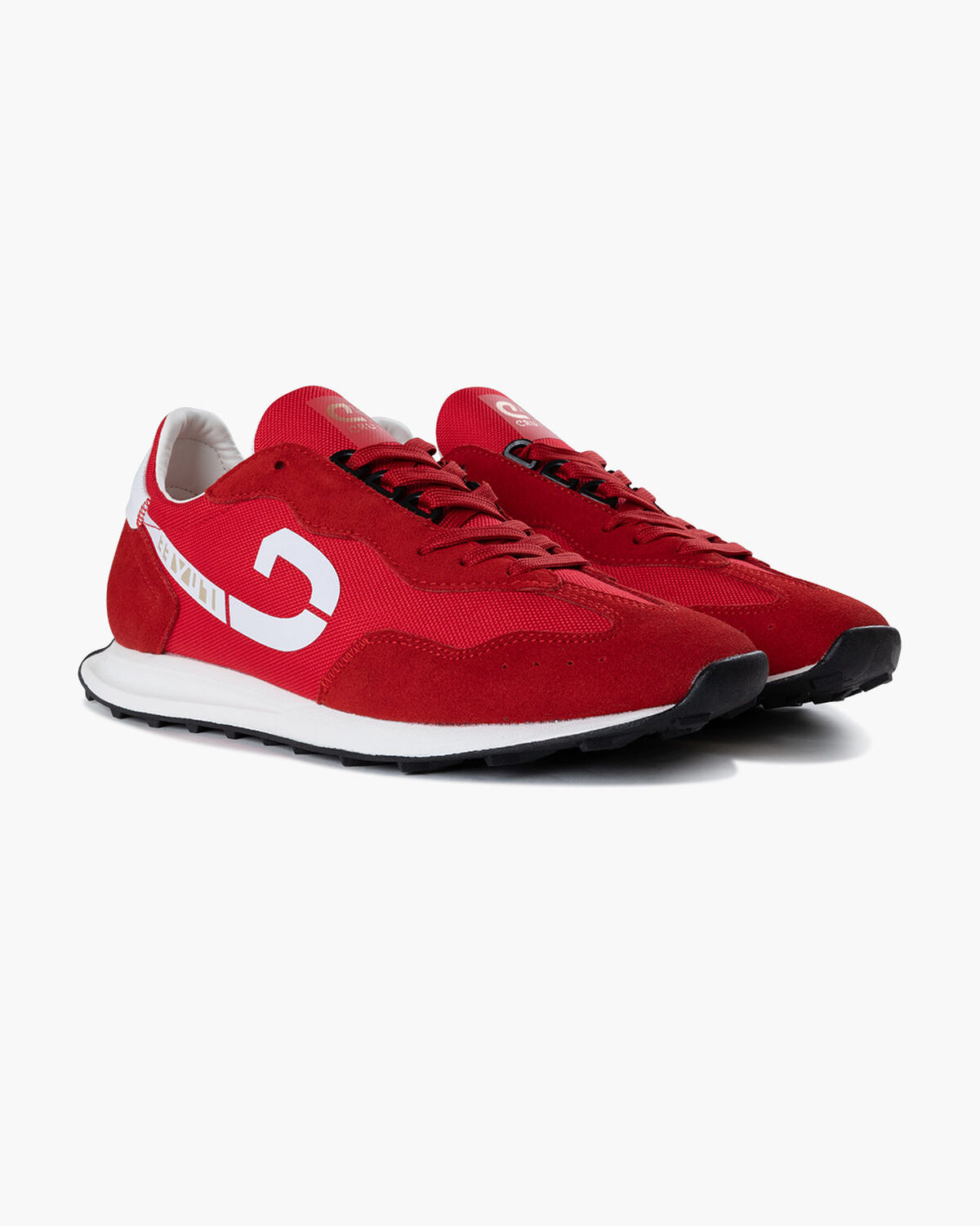 Londra Walk - Suede/Nylon, Red, hi-res