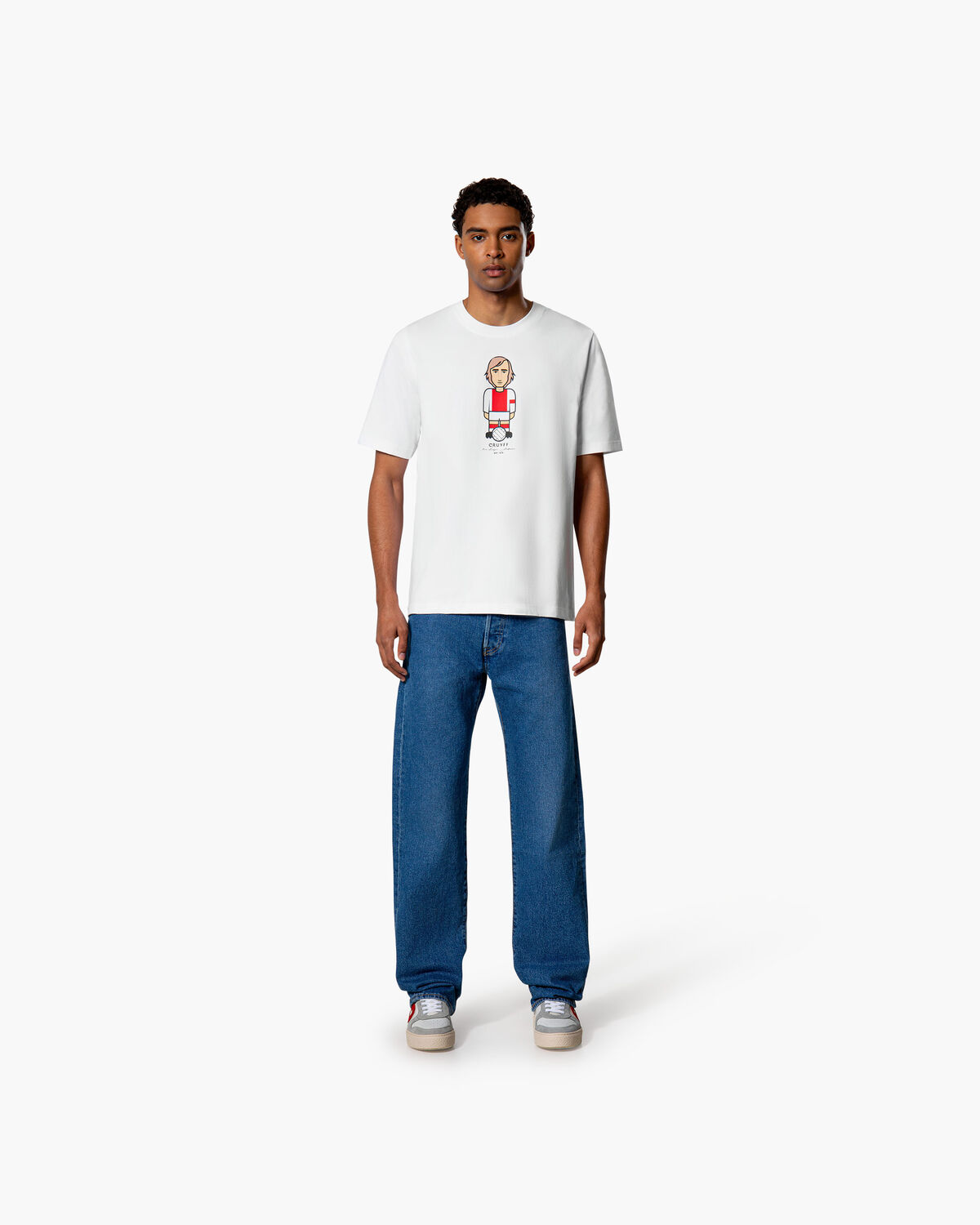 Cruyff Avatar Tee, White, hi-res