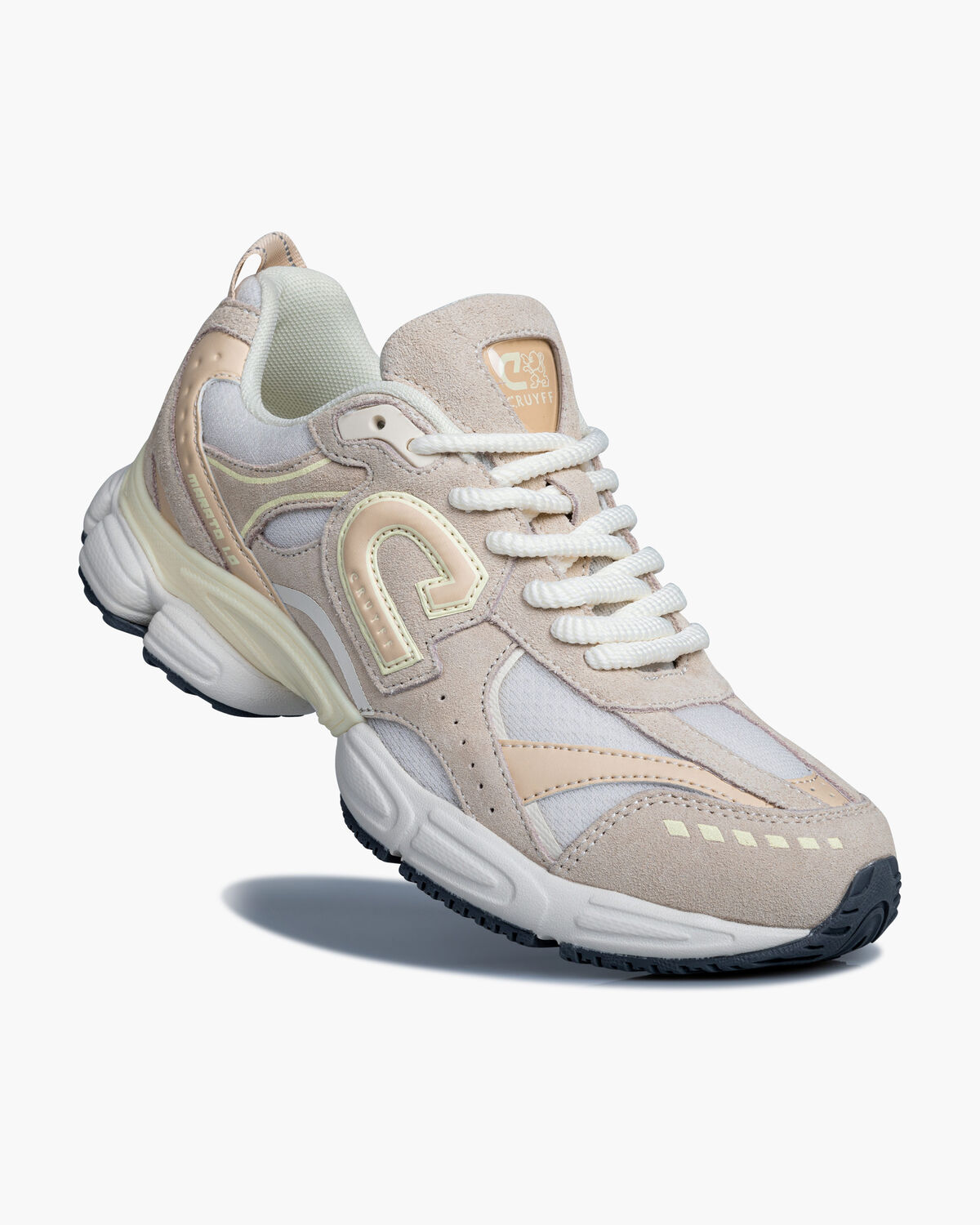 Marato Runner -Suede/Mesh, Crème, hi-res