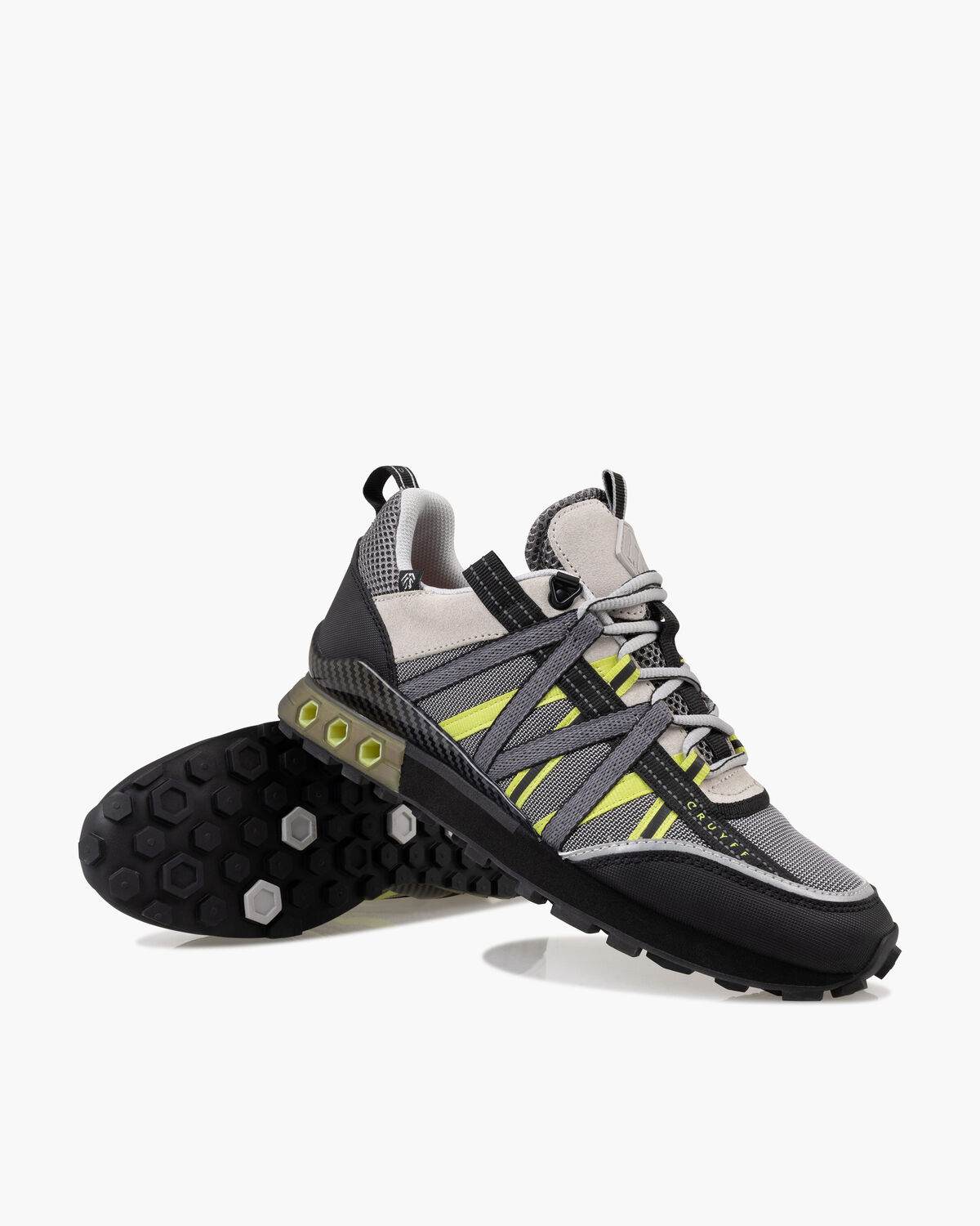 Fearia Hex-Tech // Montserrat, Grey/Yellow, hi-res