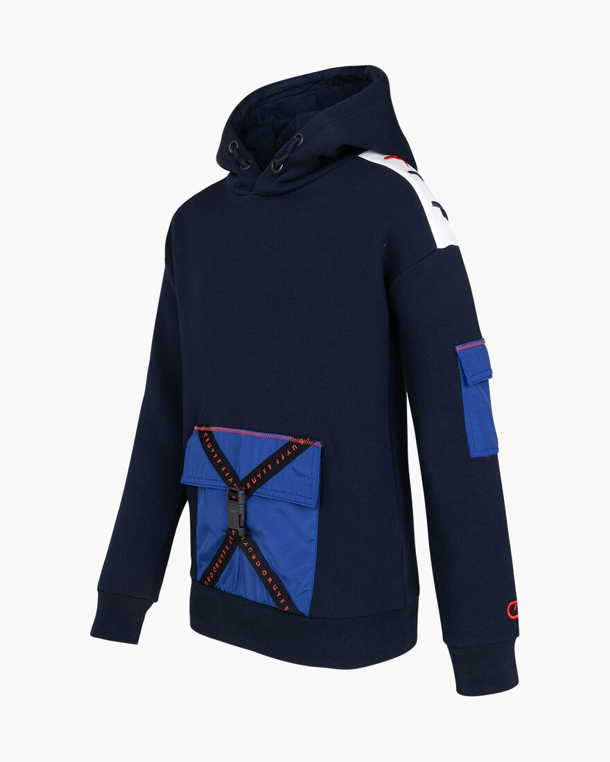 Clipper Hoodie, Navy, hi-res
