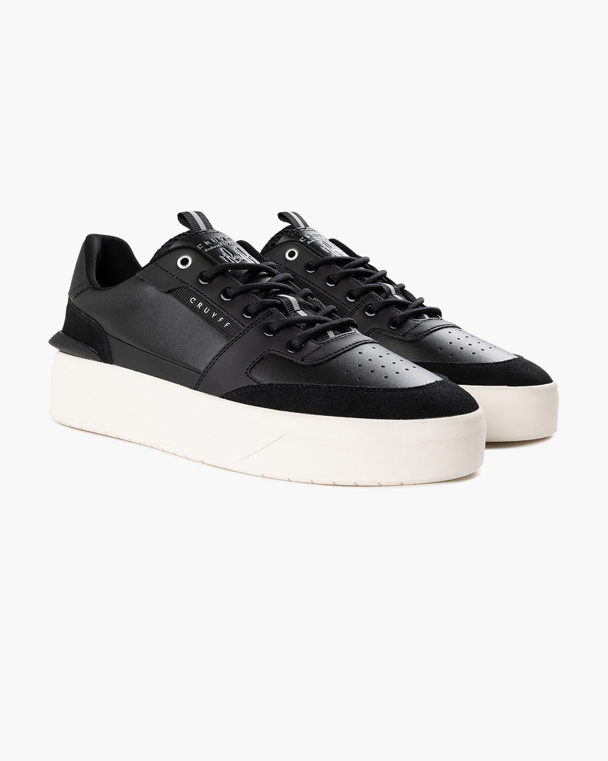 Endorsed Tennis - Soft Leather/Suede, Black, hi-res