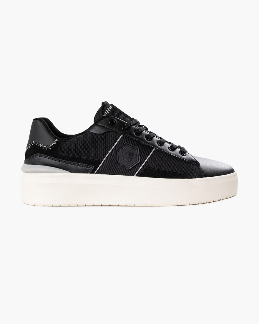 Charco - Nylon Canvas/Soft Leather, Black, hi-res