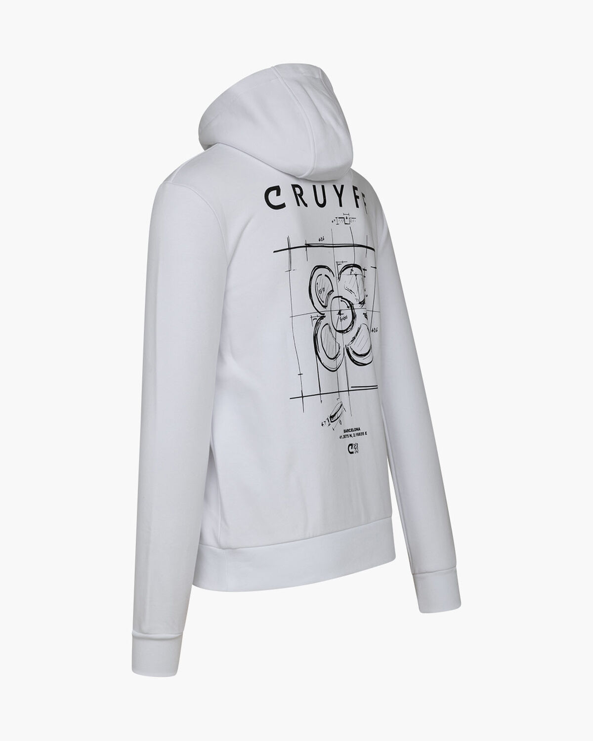 City Pack hoodie BCN, White, hi-res