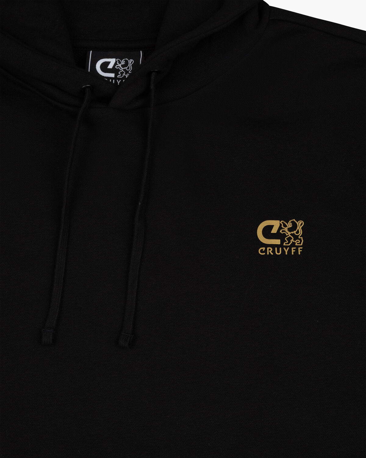 Classic Hoodie, Black/Gold, hi-res