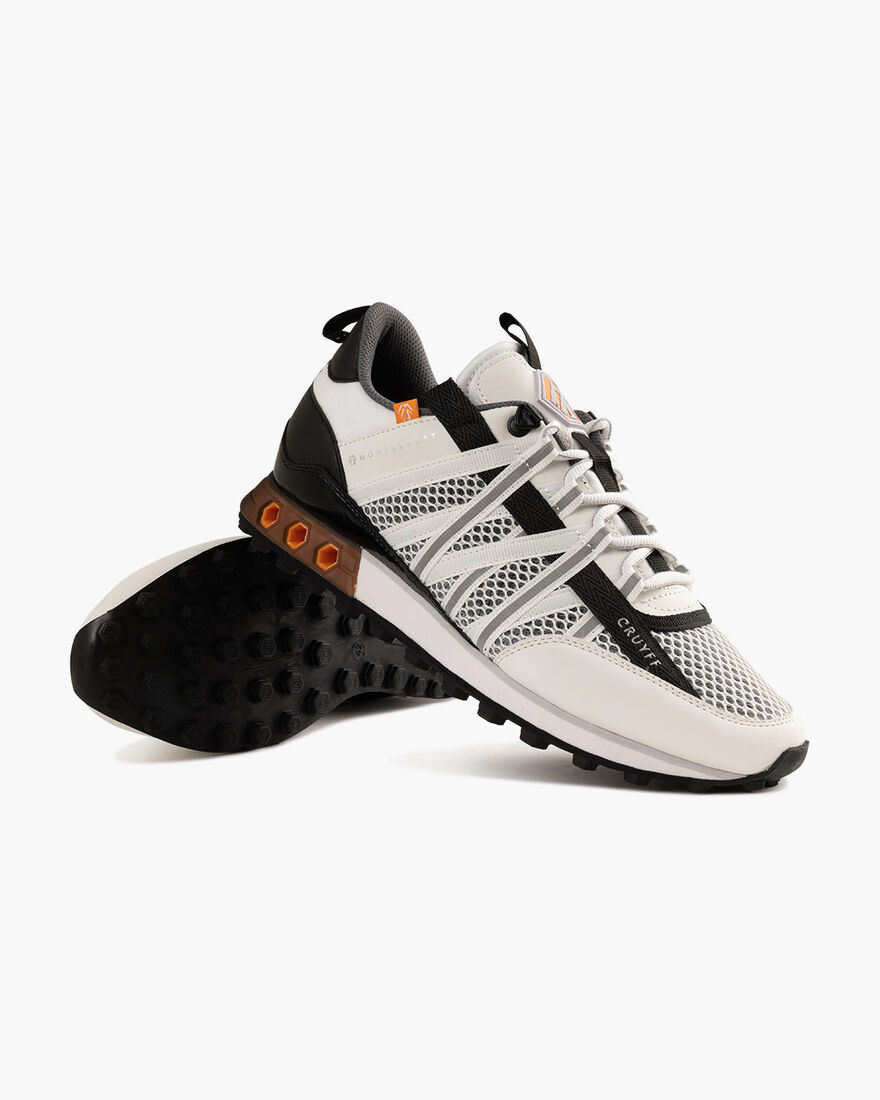 Fearia \\ Montserrat - Spacer Mesh/Matt, White/Orange, hi-res