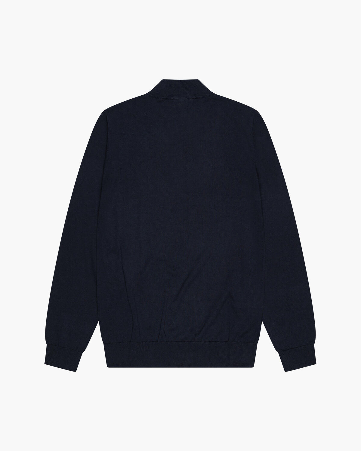 JC Half Zip Knitted, Navy, hi-res