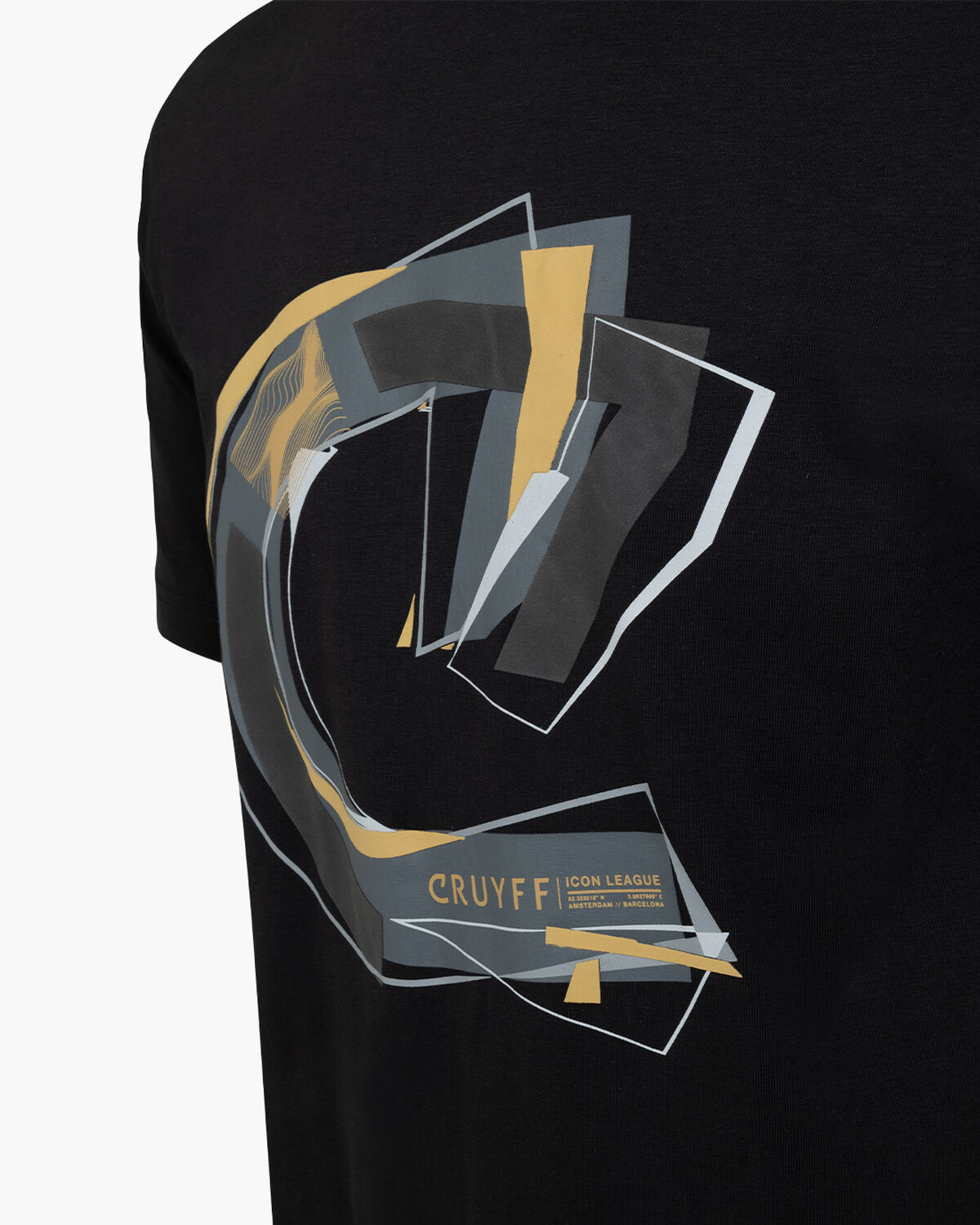 C-Tee, Black/Gold, hi-res
