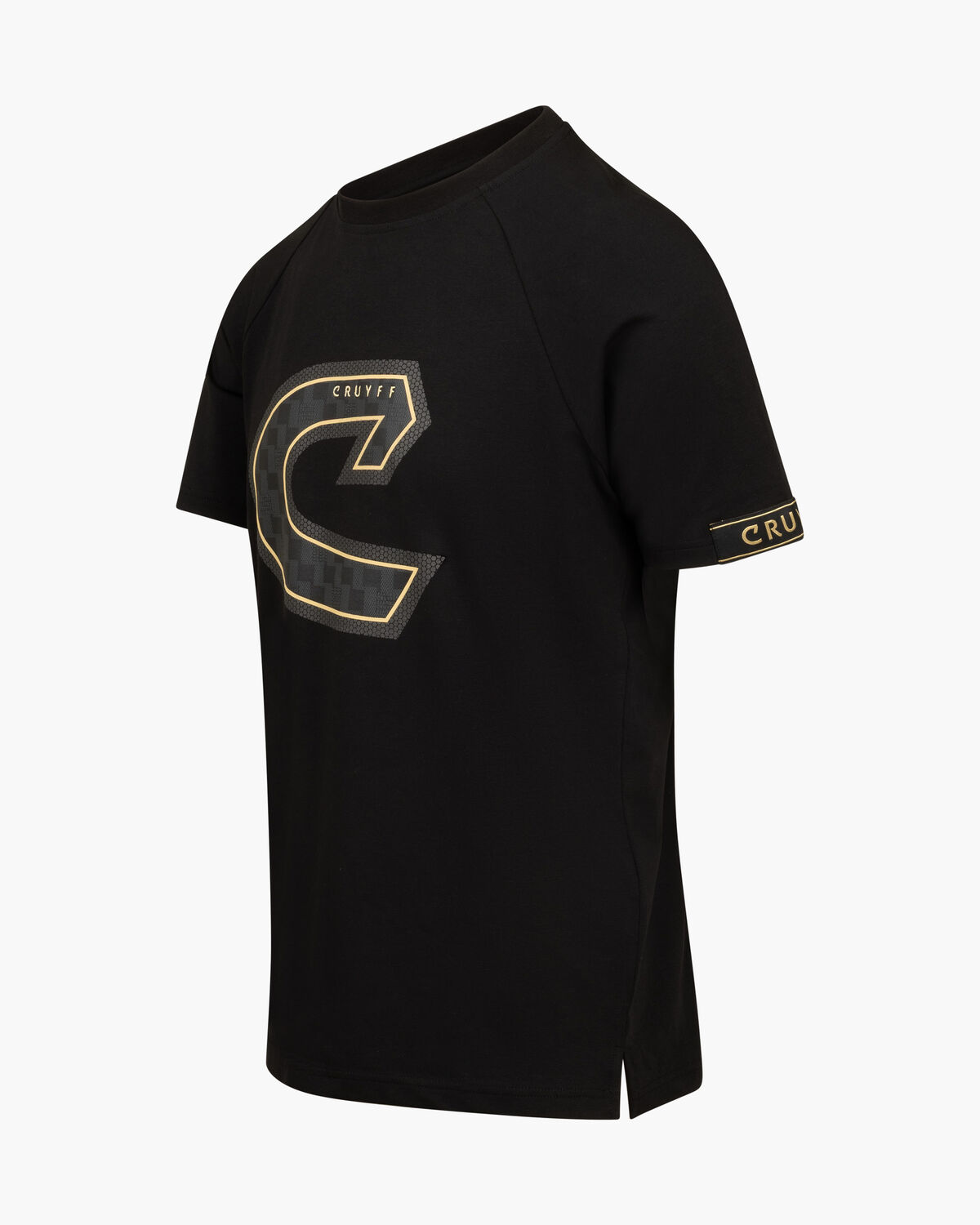 C-Tee, Black/Gold, hi-res