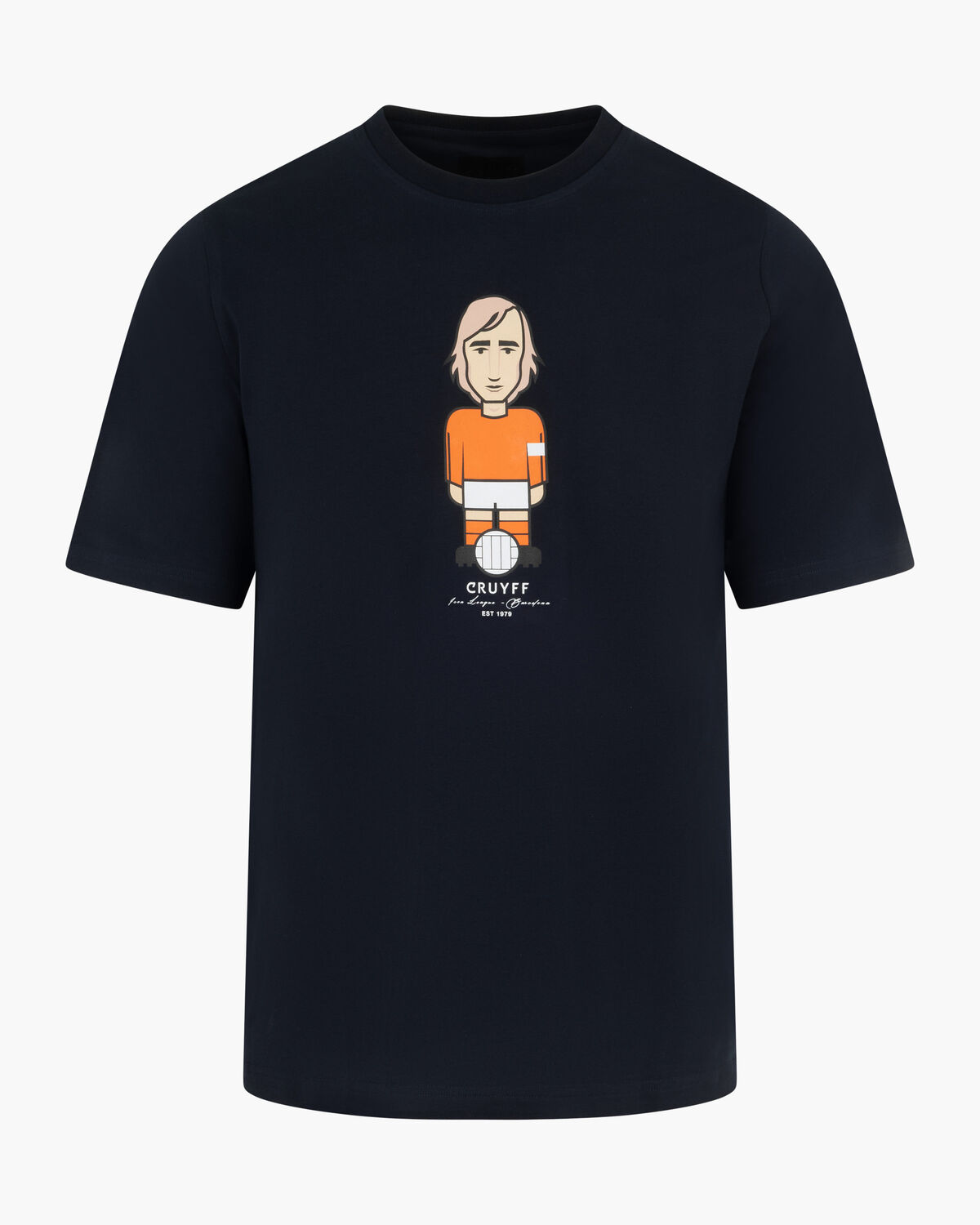 Cruyff Avatar Tee, Navy, hi-res
