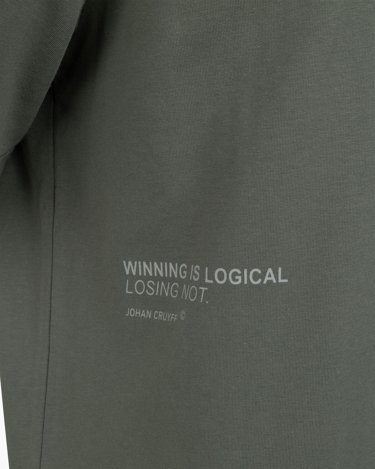 Winning Tee, Grey/Green, hi-res
