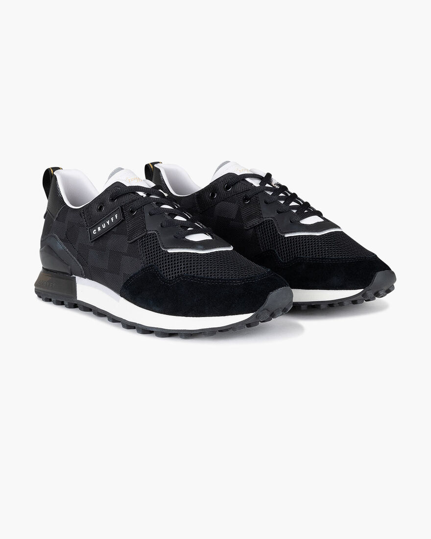 Superbia - Teknit Mesh/Suede, Black/Gold, hi-res
