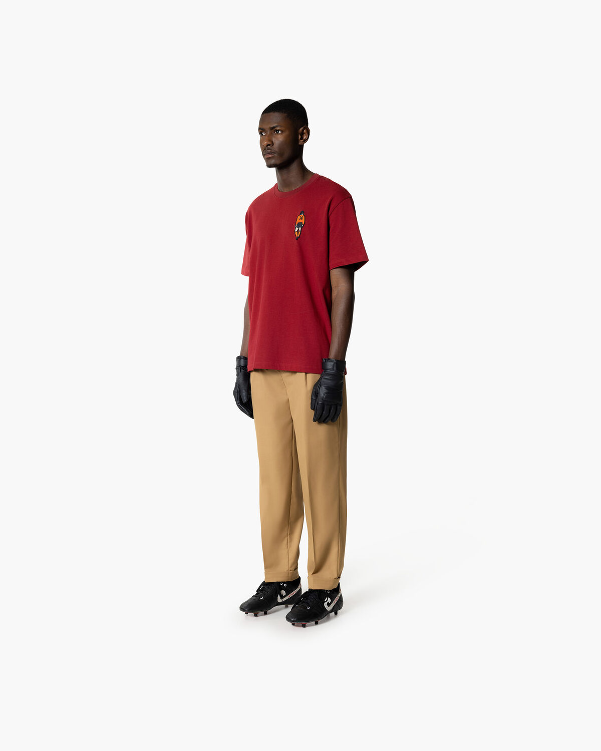 Luxury Signature Tee, Bordeaux, hi-res