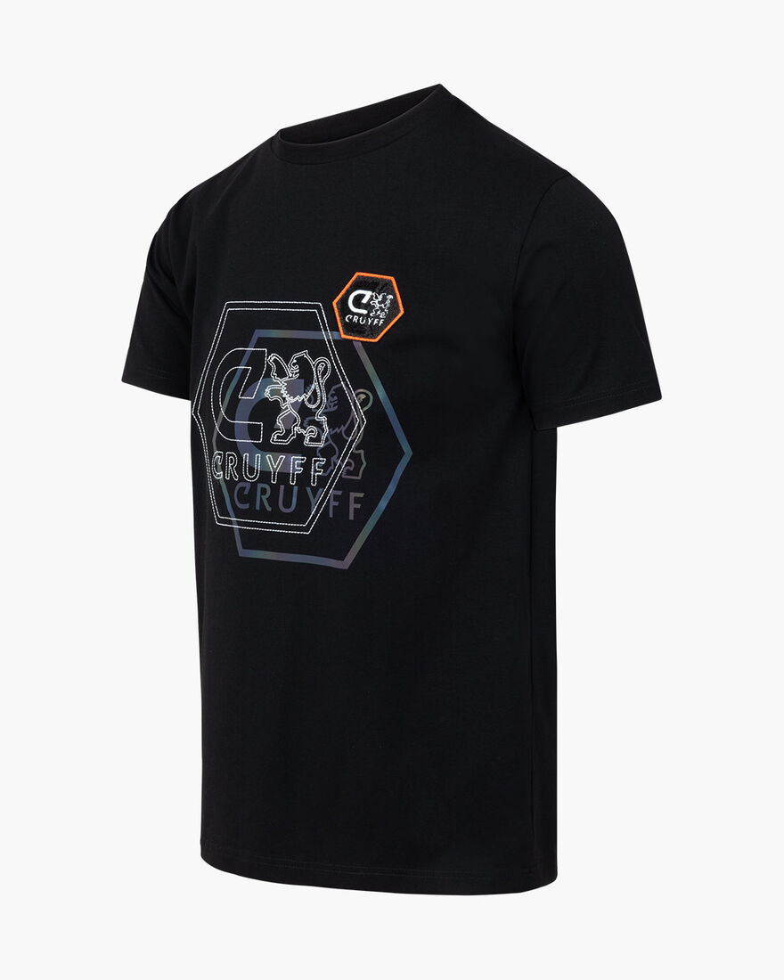 Sanser Tee, Black, hi-res