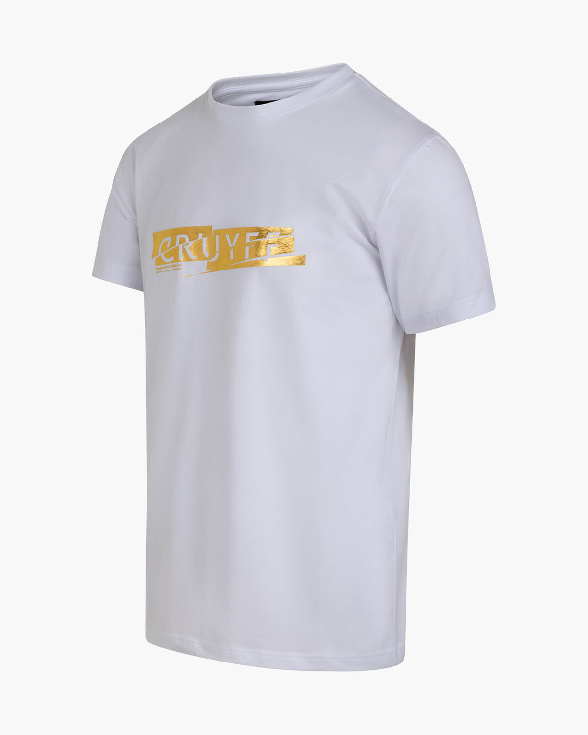 Sentido Tee, White/Gold, hi-res