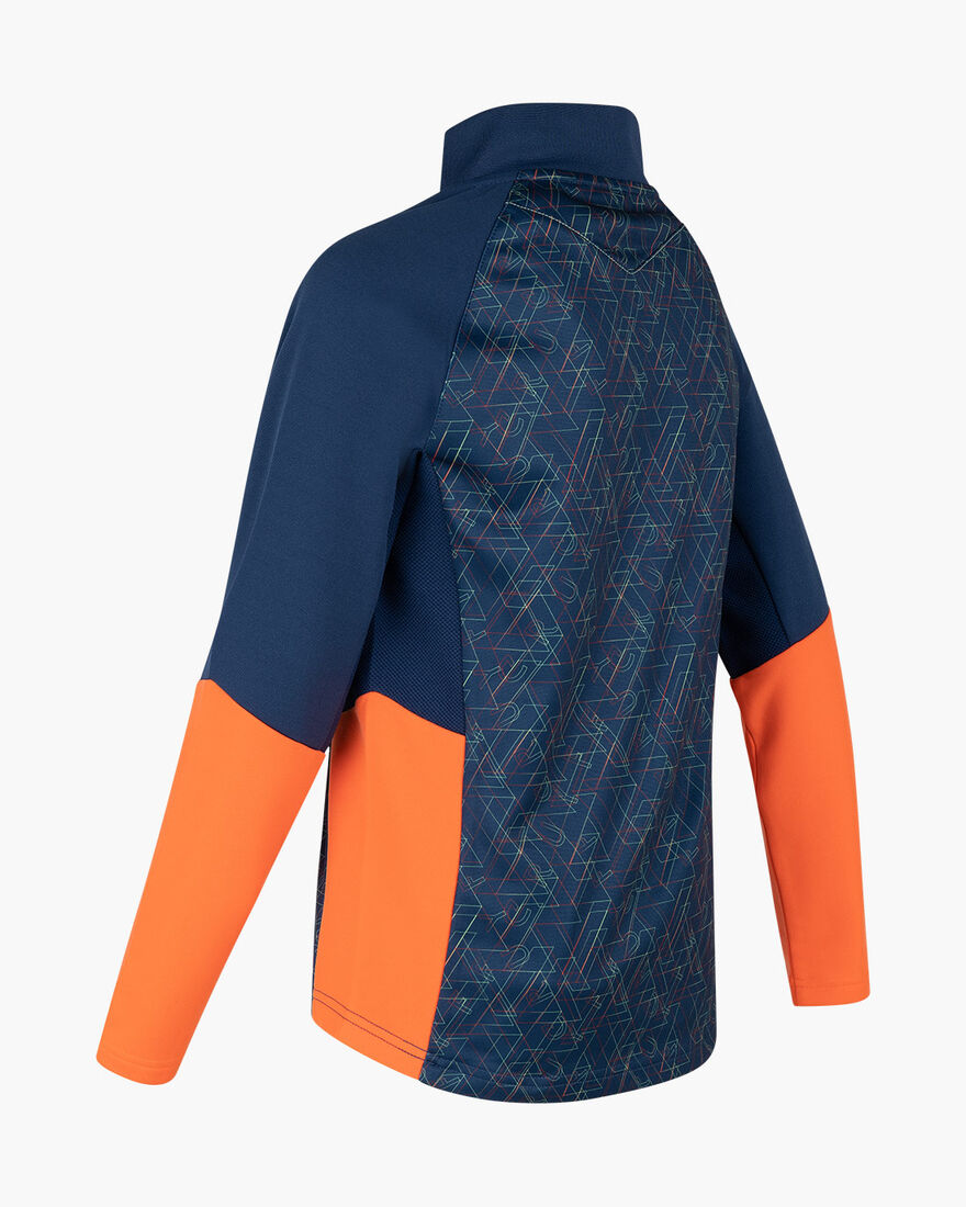 Corner Suit, Navy/Orange, hi-res