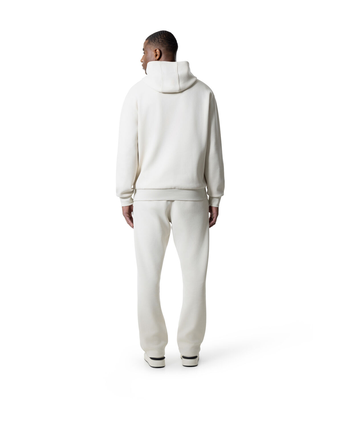 Pique Hoodie, Crème, hi-res