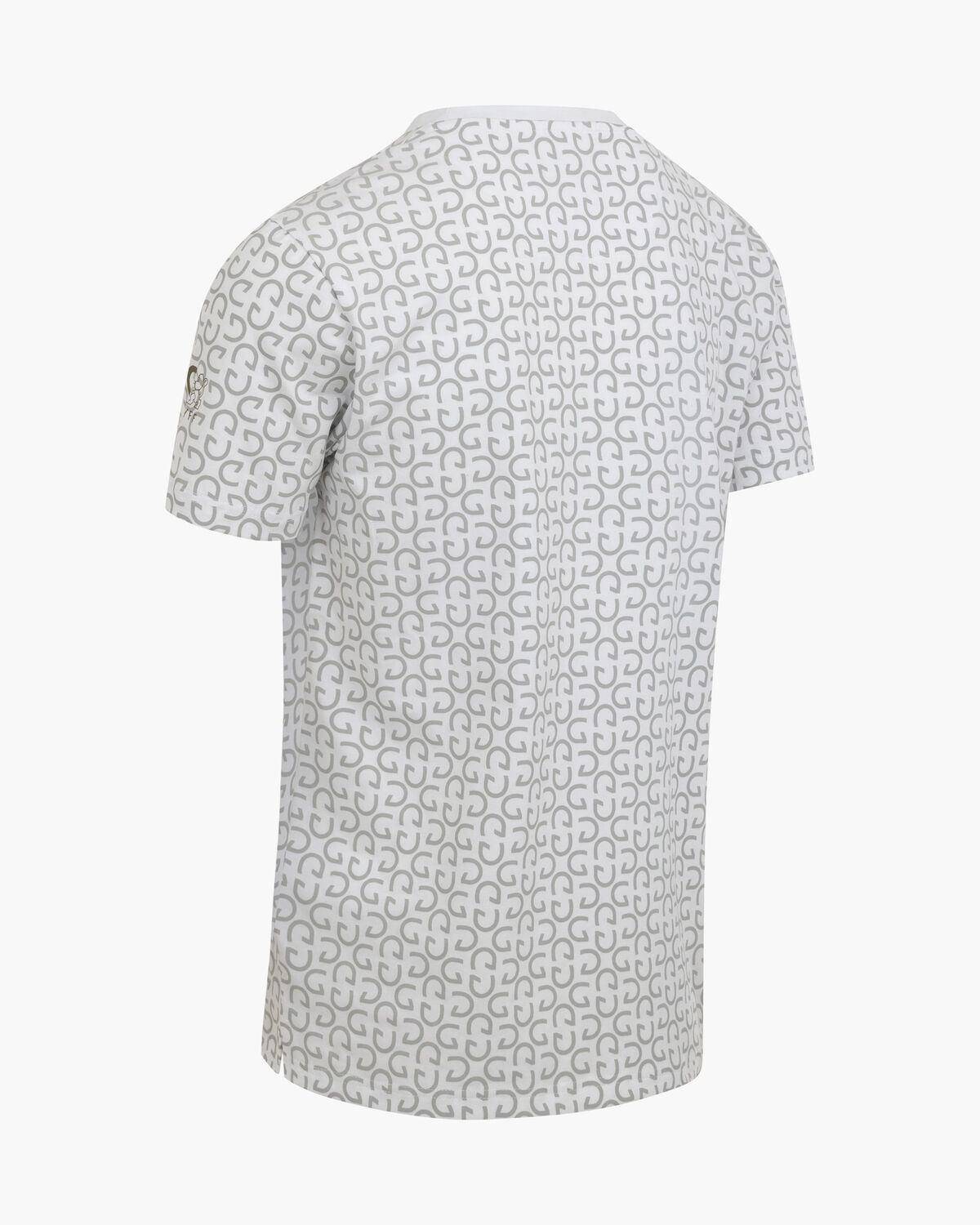 Tyron Tee, White/Gold, hi-res