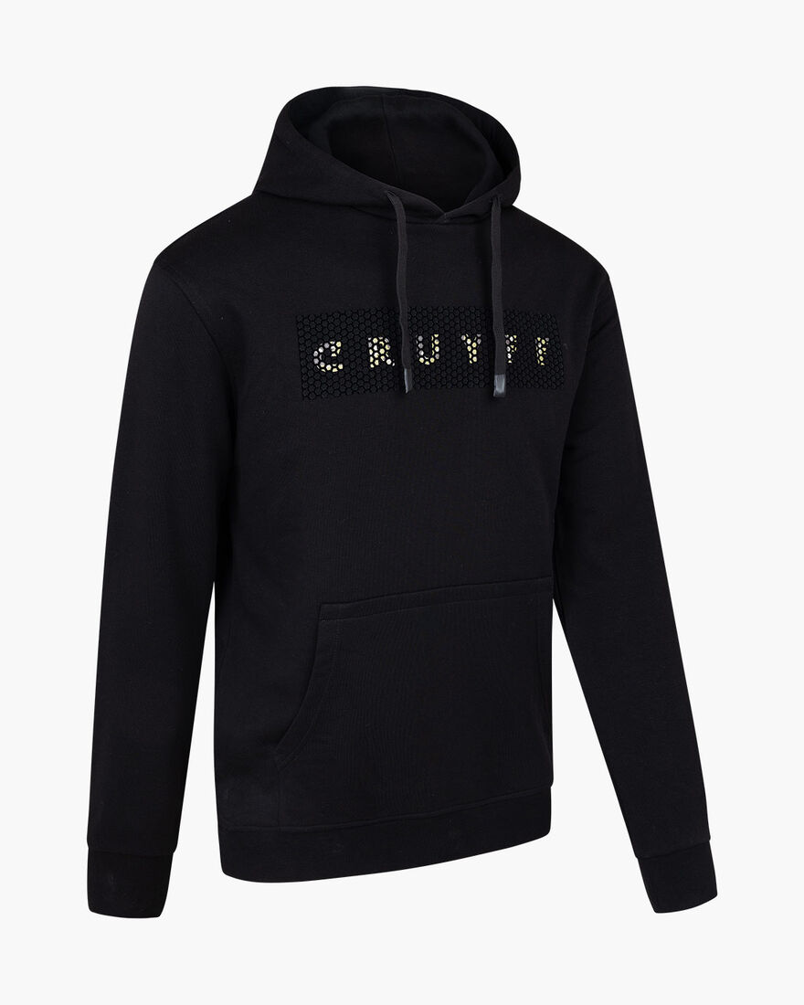 Amo Hoodie - 65% Cotton 35% Polyester, Black, hi-res