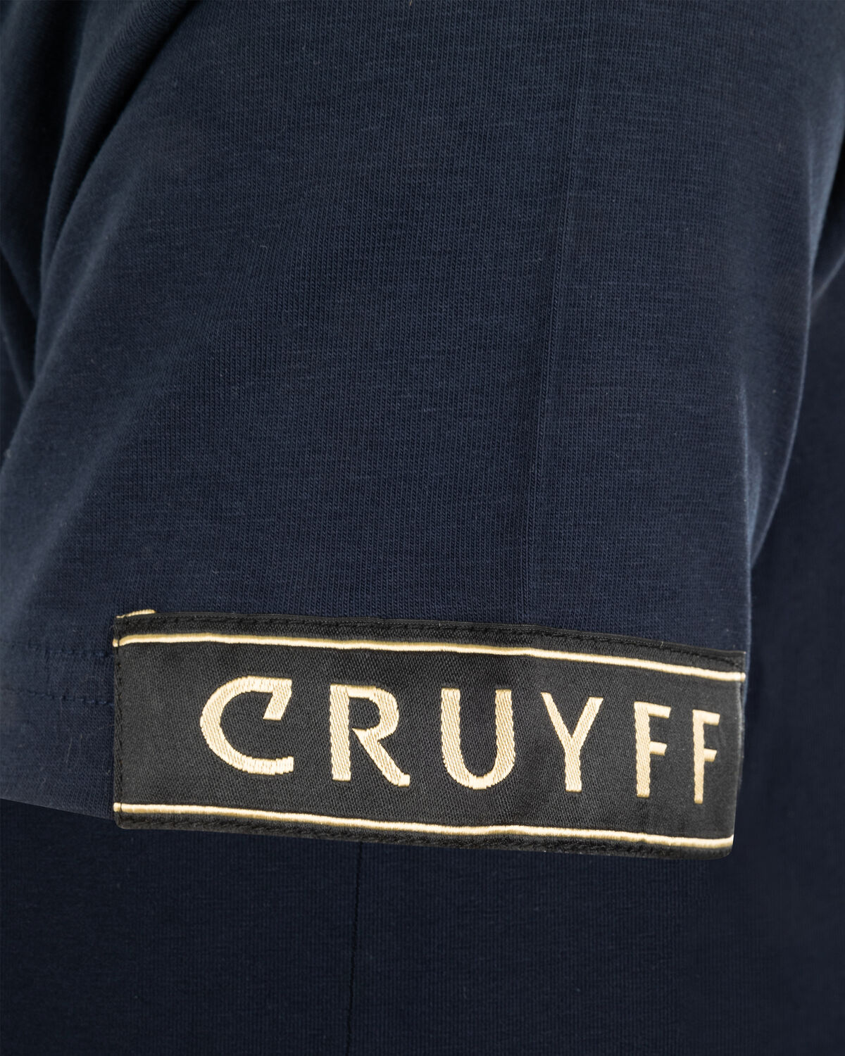 Fuzeknit C-Logo Tee, Blue/Gold, hi-res