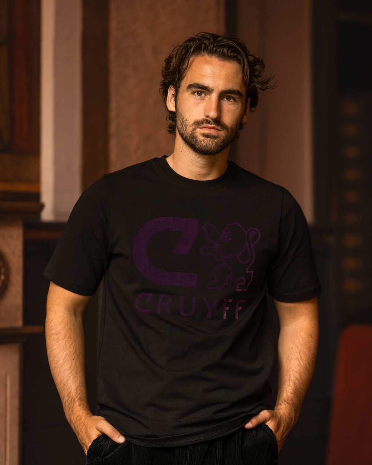 Supporter Tee, Black, hi-res
