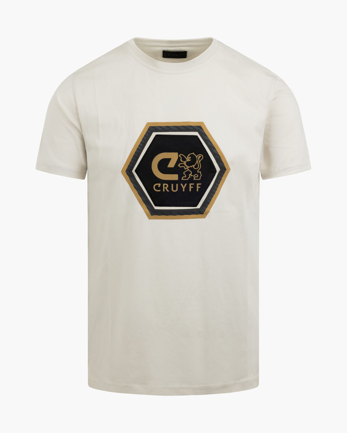 Luciano C-lion Tee, White/Silver, hi-res