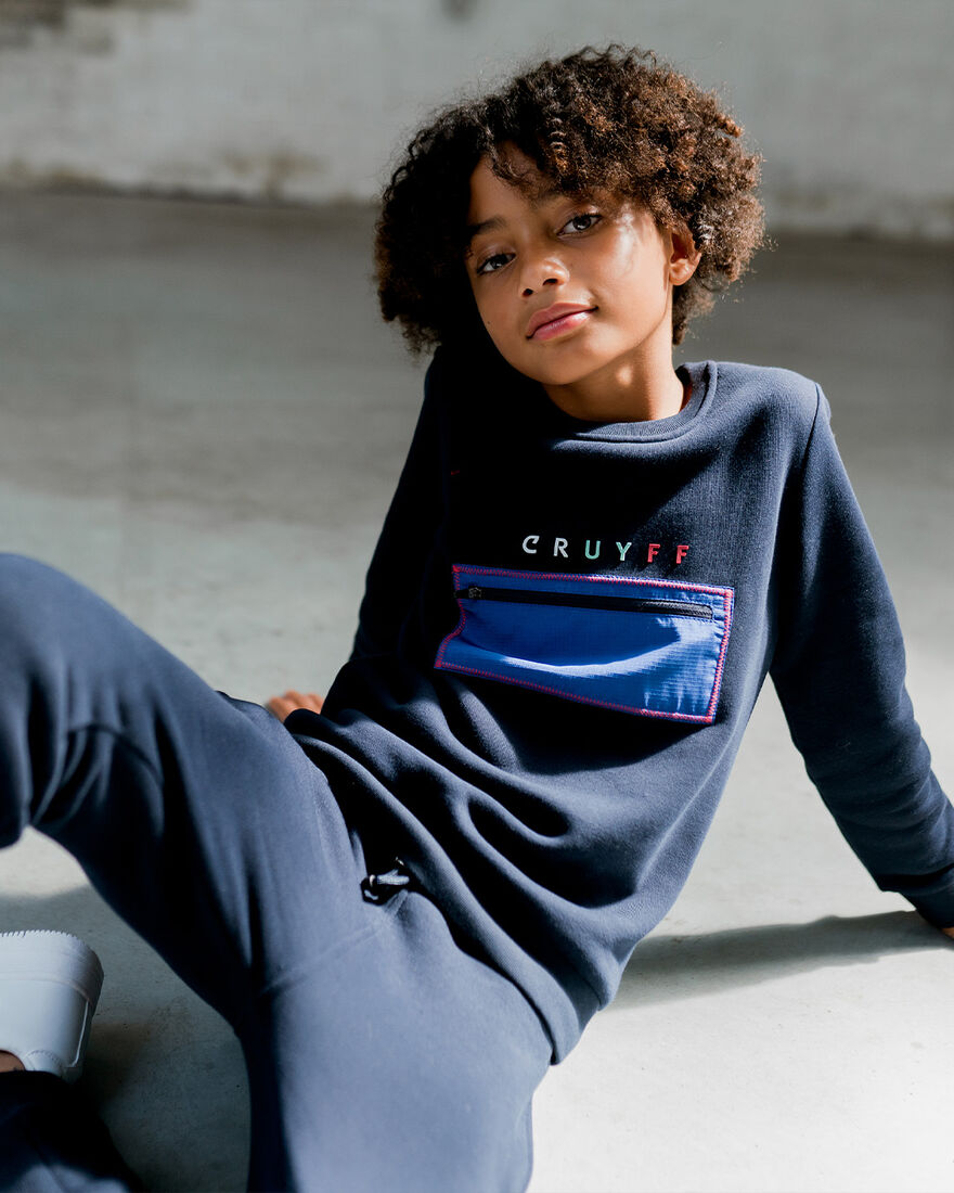 Clipper Crewneck, Navy, hi-res