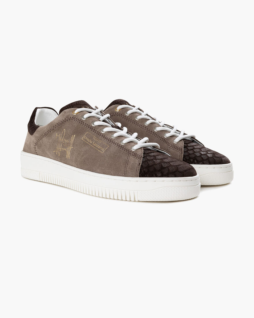 Joan - Suede-Anaconda, Brown/Black, hi-res