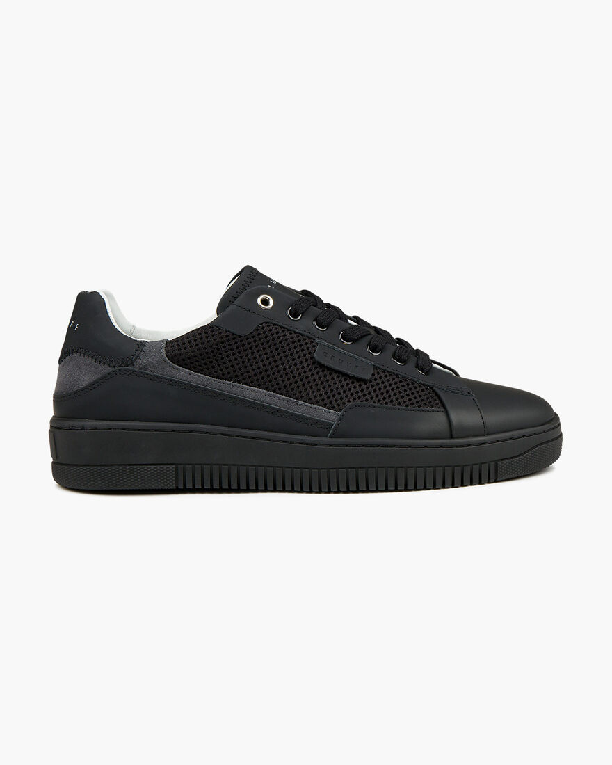 Joan Respiro - Black - Soft Mesh/Matt Leather, Black, hi-res
