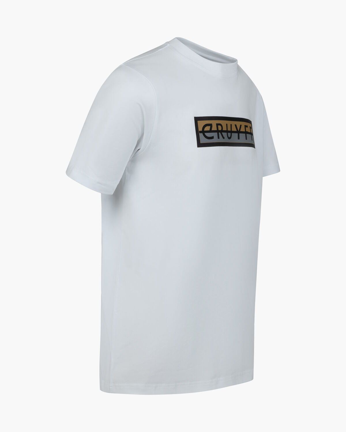 Cruyff ID Tee, White/Gold, hi-res