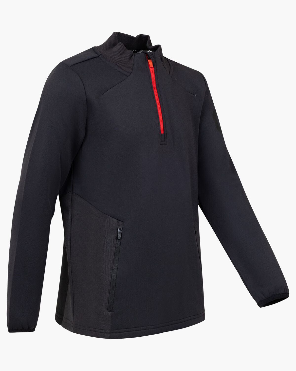 Maxout 1/4 Zip Sweat, Light Grey, hi-res