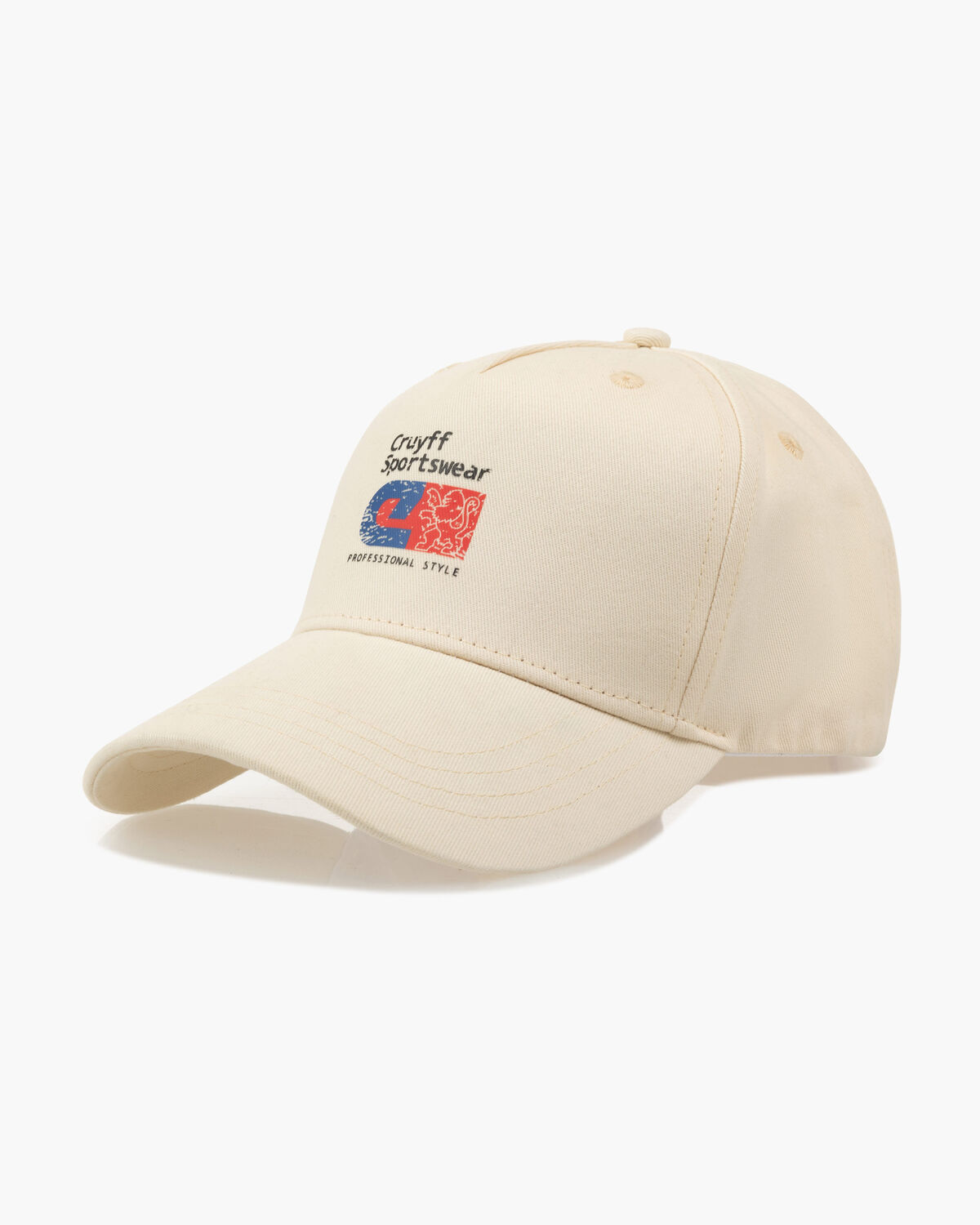 C-lion Retro Soft Baseball Cap, Crème, hi-res