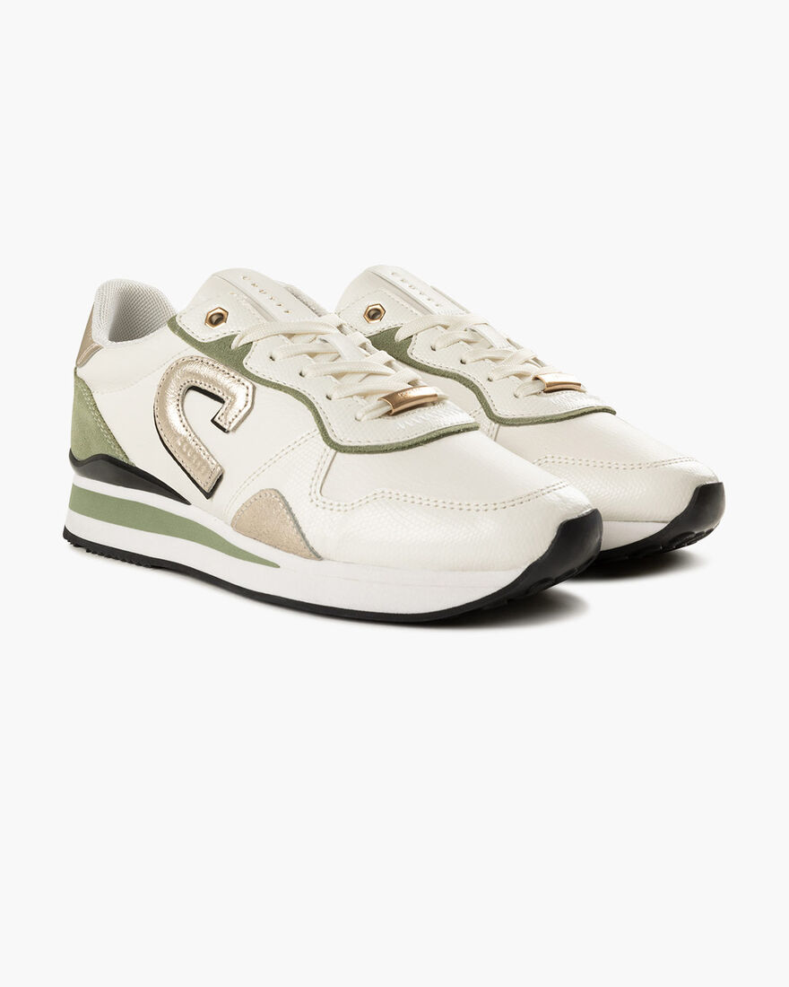 Parkrunner Lux - Suede/Mesh/Tumbled, Green/White, hi-res