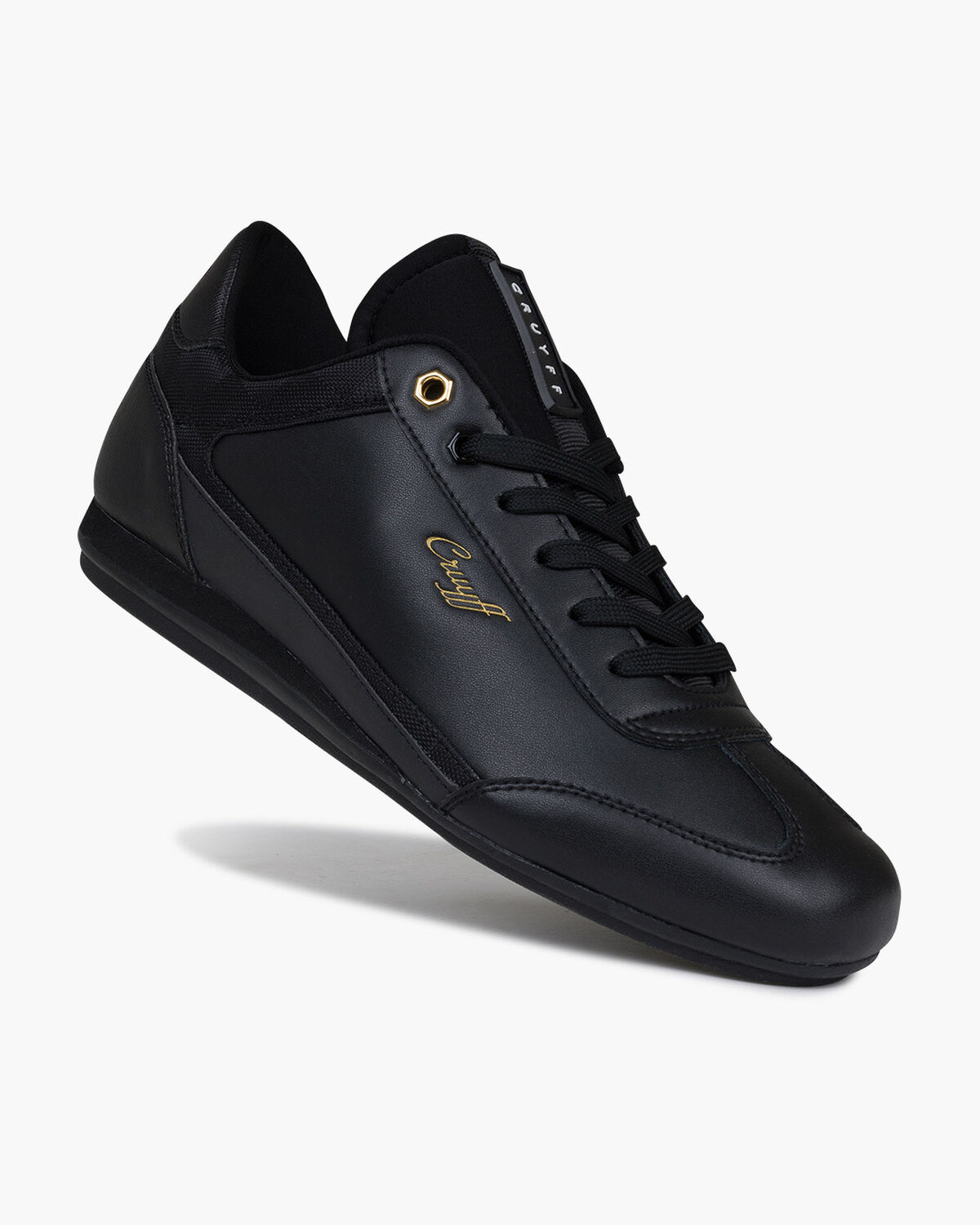 Recopa 2.0 - Soft Leather/Teknit Mesh, Black/Gold, hi-res