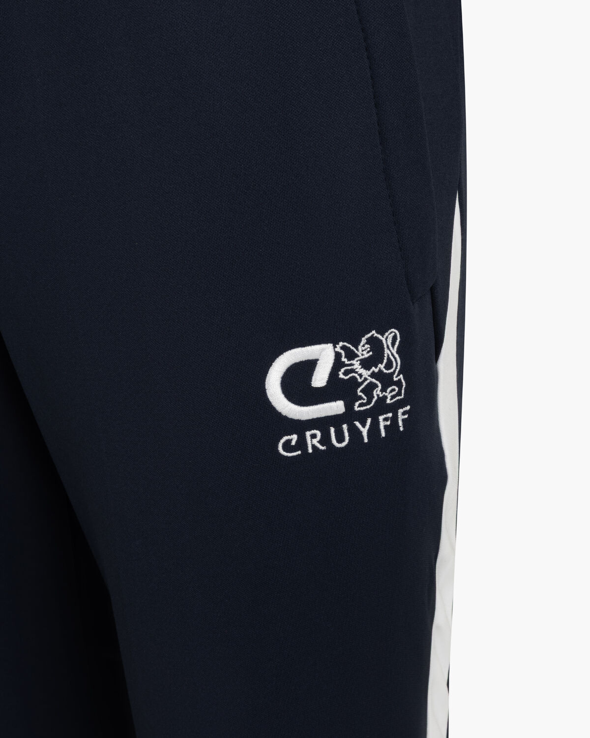 Cruyff Tech Turn Suit Junior, Navy/White, hi-res