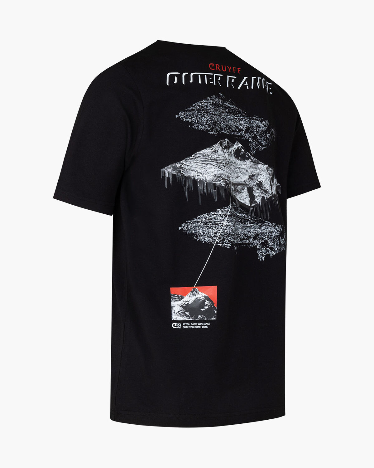 Outerrange Tee, Black, hi-res