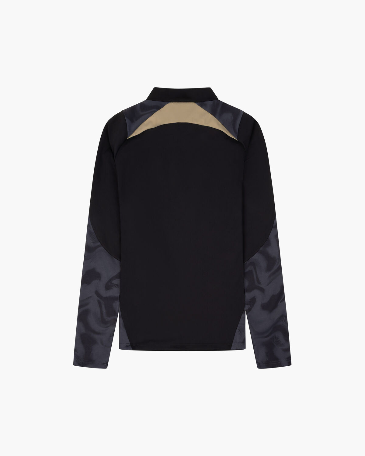 Striker 1/4 Zip Top, Black/Gold, hi-res