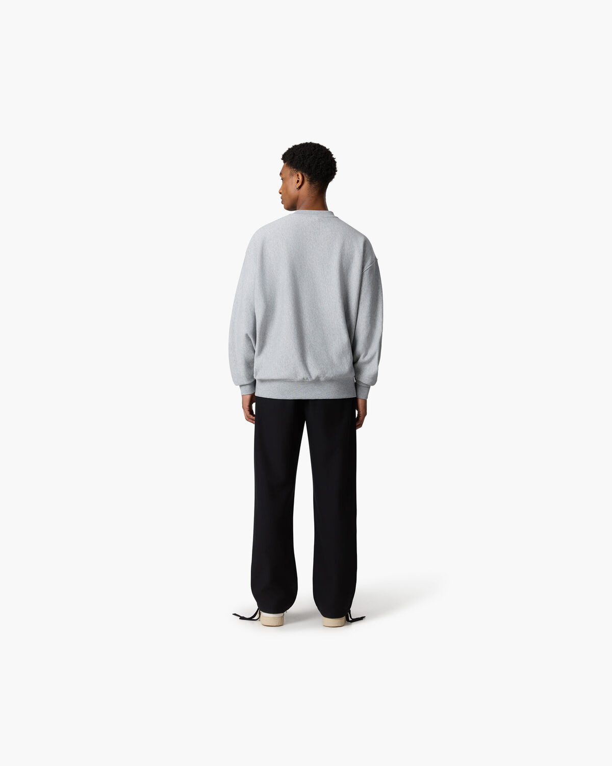 JC Sweat Crewneck, Grey/Grey, hi-res