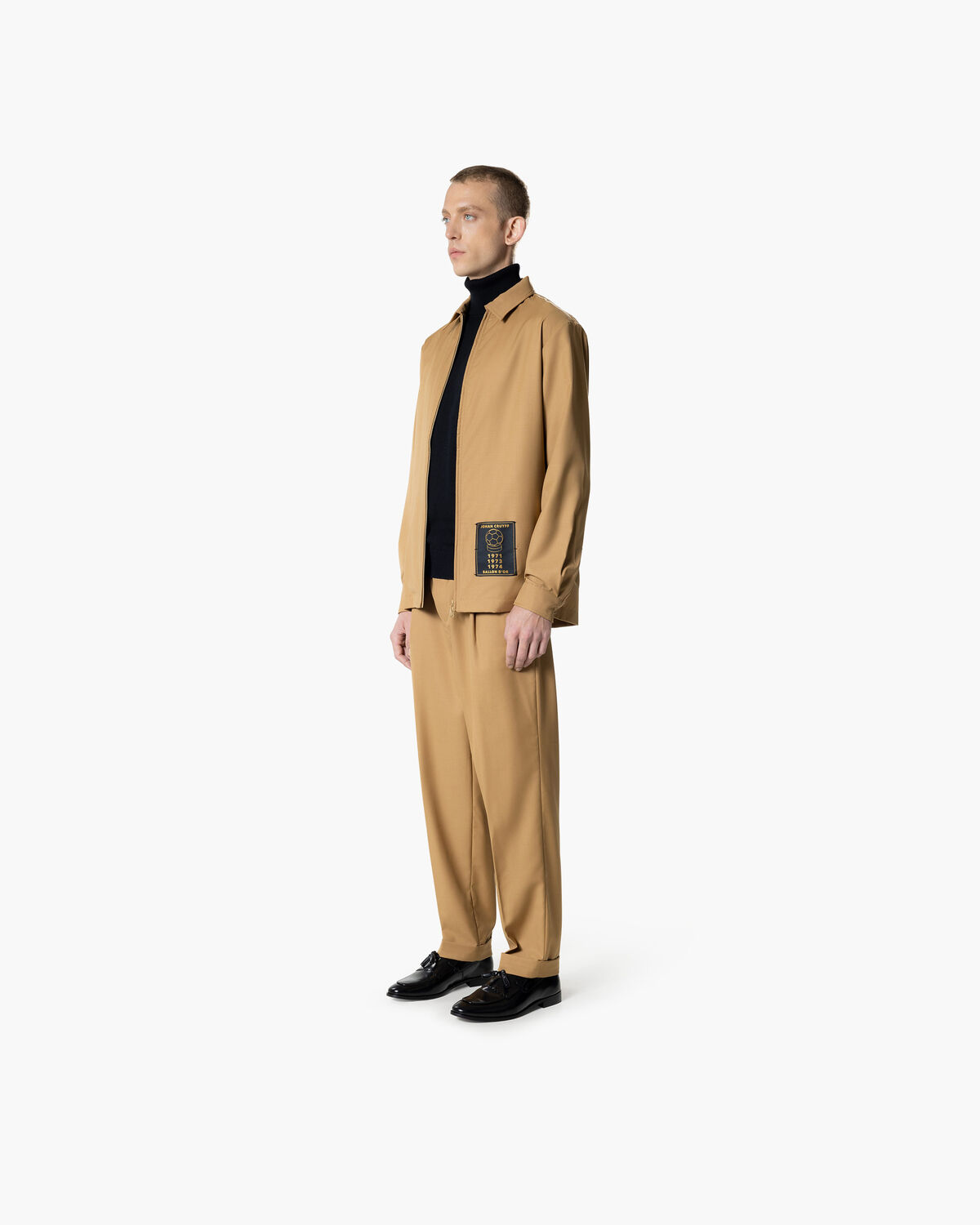 Tailored Tech Overshirt, Sand, hi-res