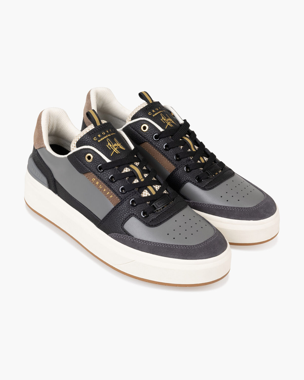 Endorsed Tennis, Grey/Brown, hi-res
