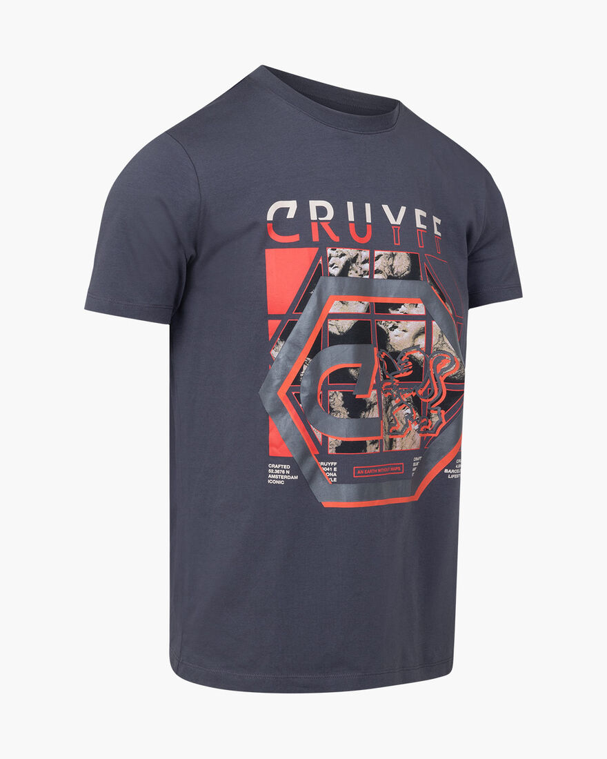 Platform Tee, Charcoal Grey, hi-res