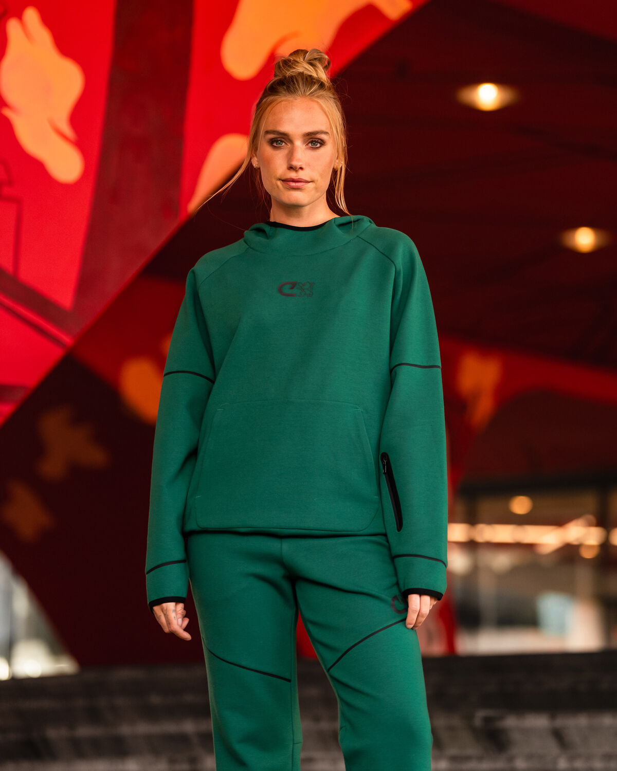 Sorex Tech Hoodie, Storm Green, hi-res