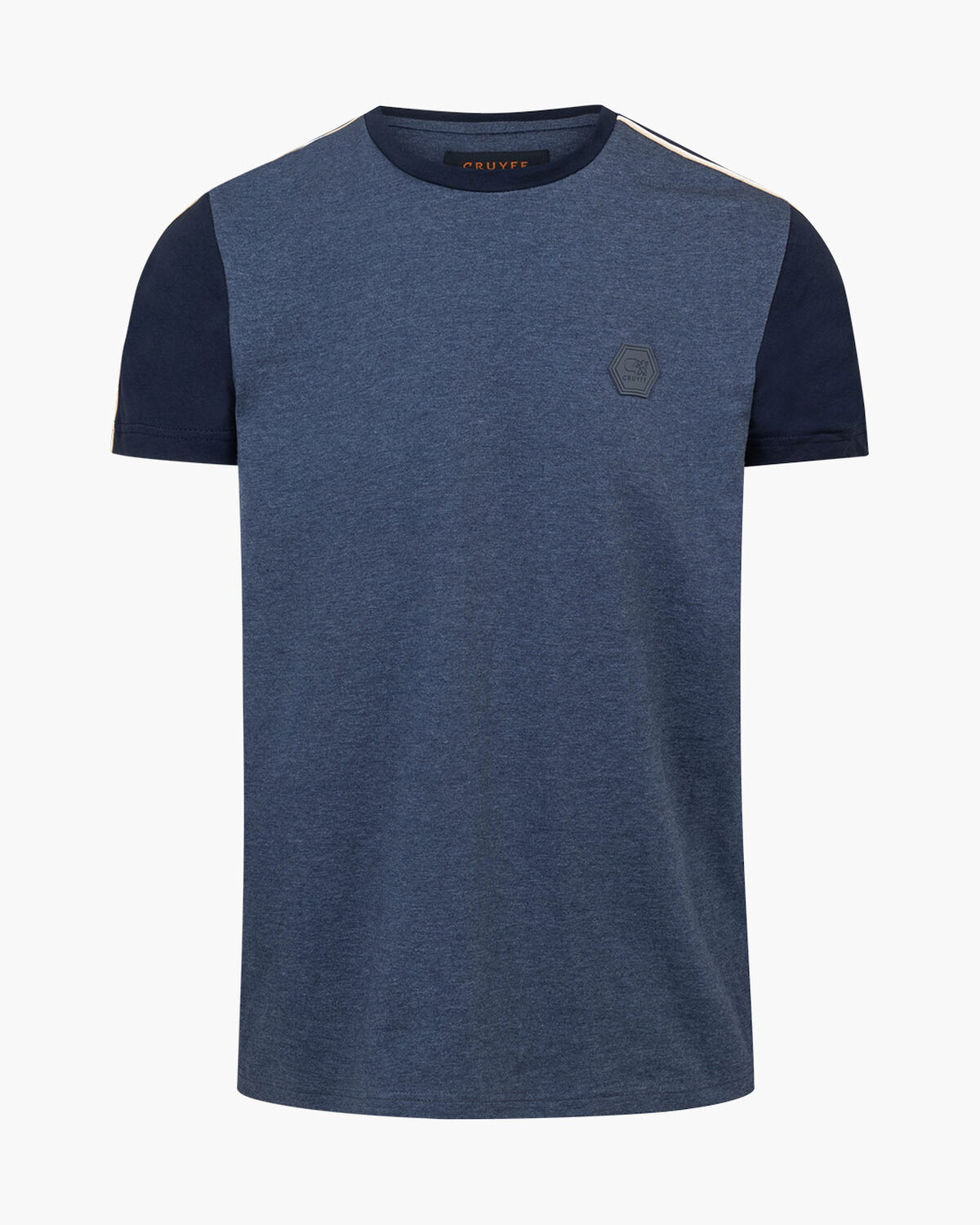 Galano Tee - 48% Cotton / 47% Polyester / 5%Elasta, Navy, hi-res
