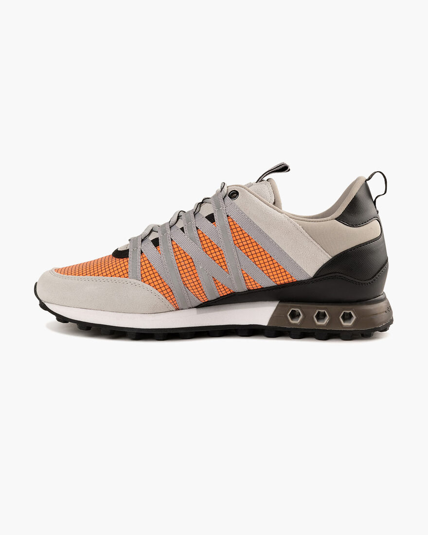 Fearia Hex - Grid Ripstop/Suede, Grey/Orange, hi-res