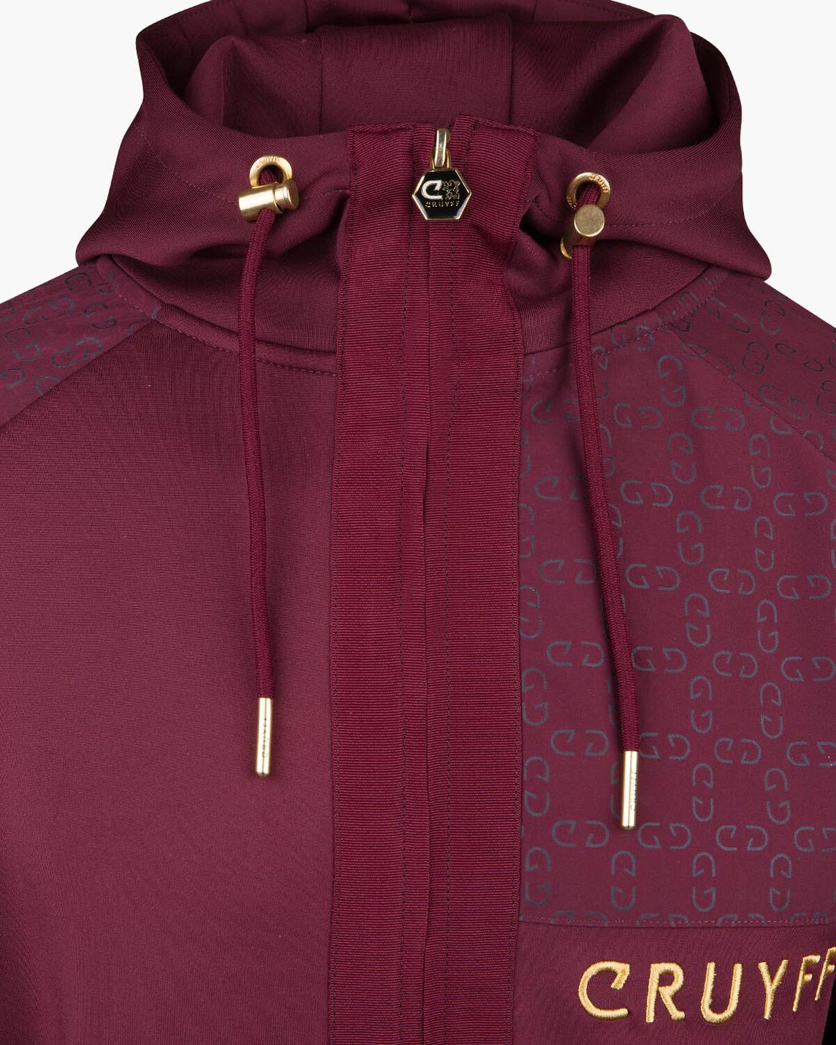 Herrero Zip-thru Hood, Bordeaux, hi-res