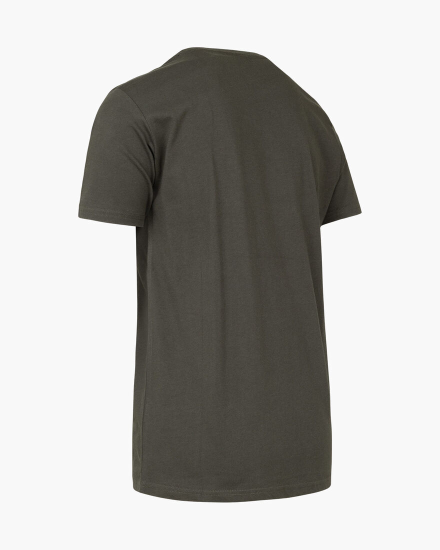 Booster Tee  - 100% Cotton, Army green, hi-res