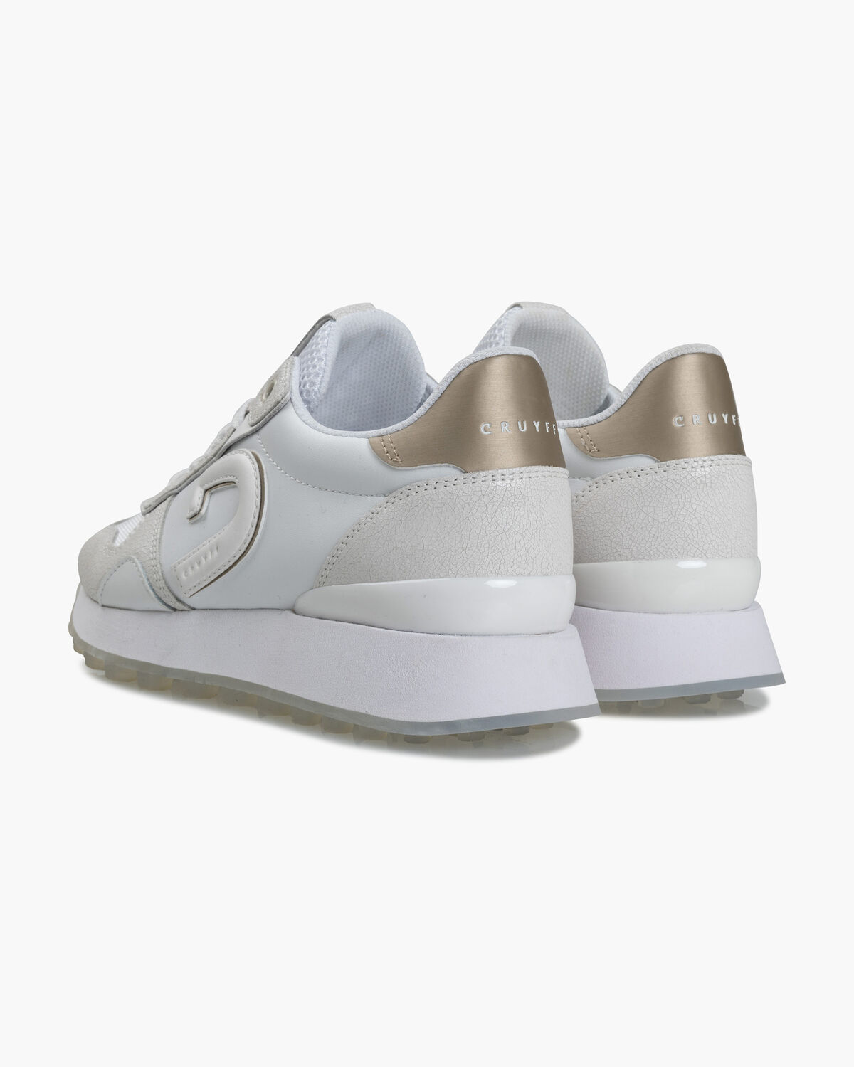 Park Runner-Suede, White/Gold, hi-res