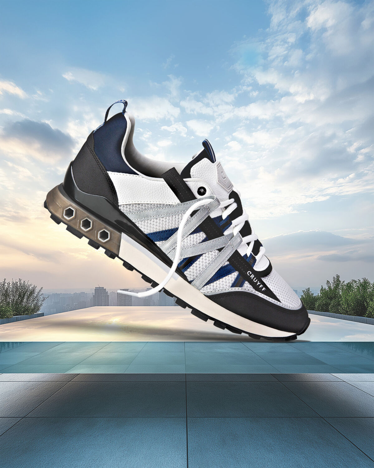 Fearia Hex-Tech, Navy/Grey, hi-res