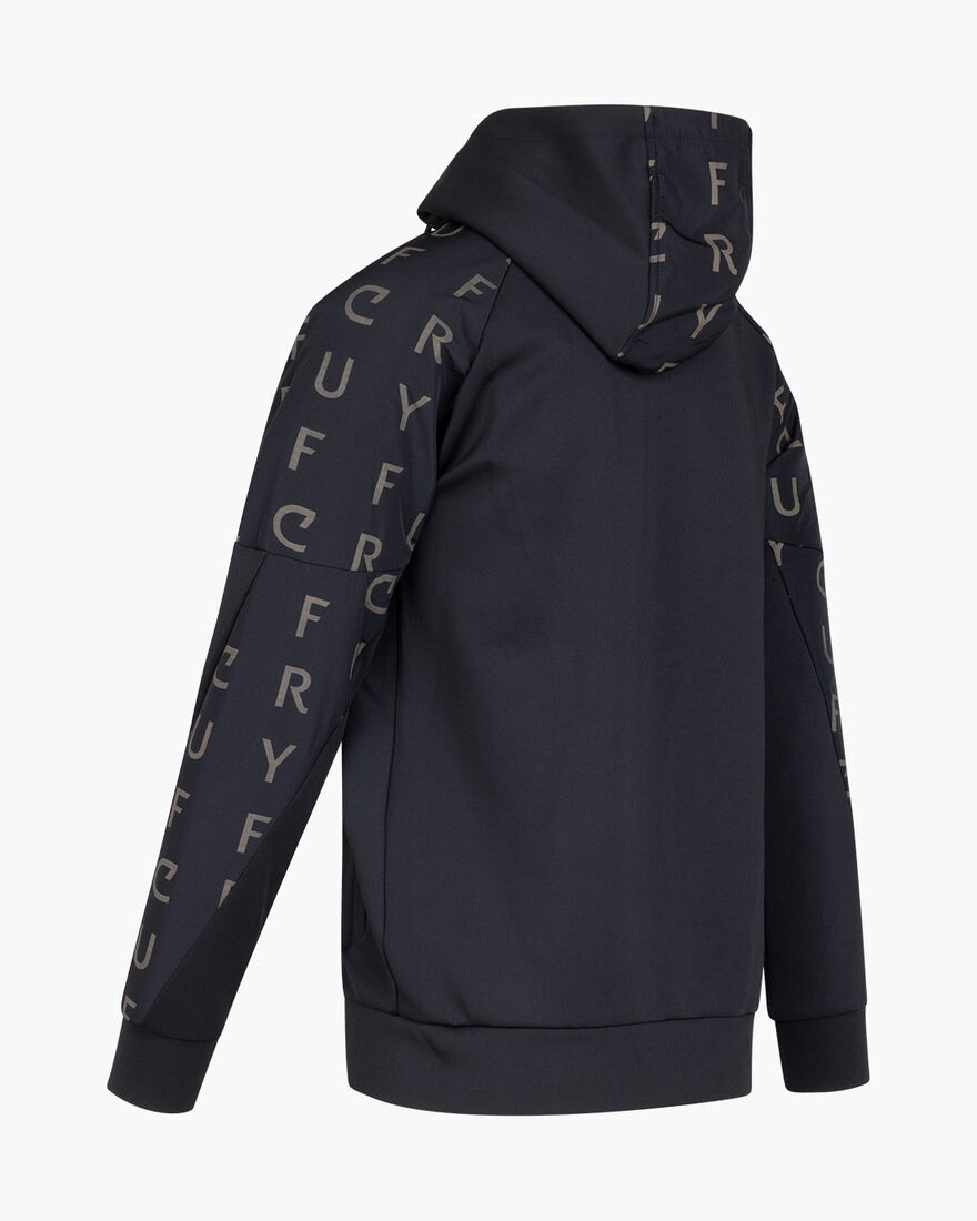 Mathero Track Top, Black/Gold, hi-res