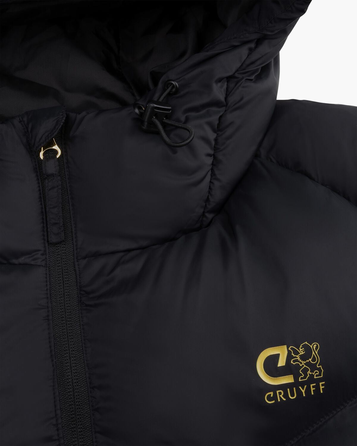 Hernox Puffer Jacket, Black/Gold, hi-res